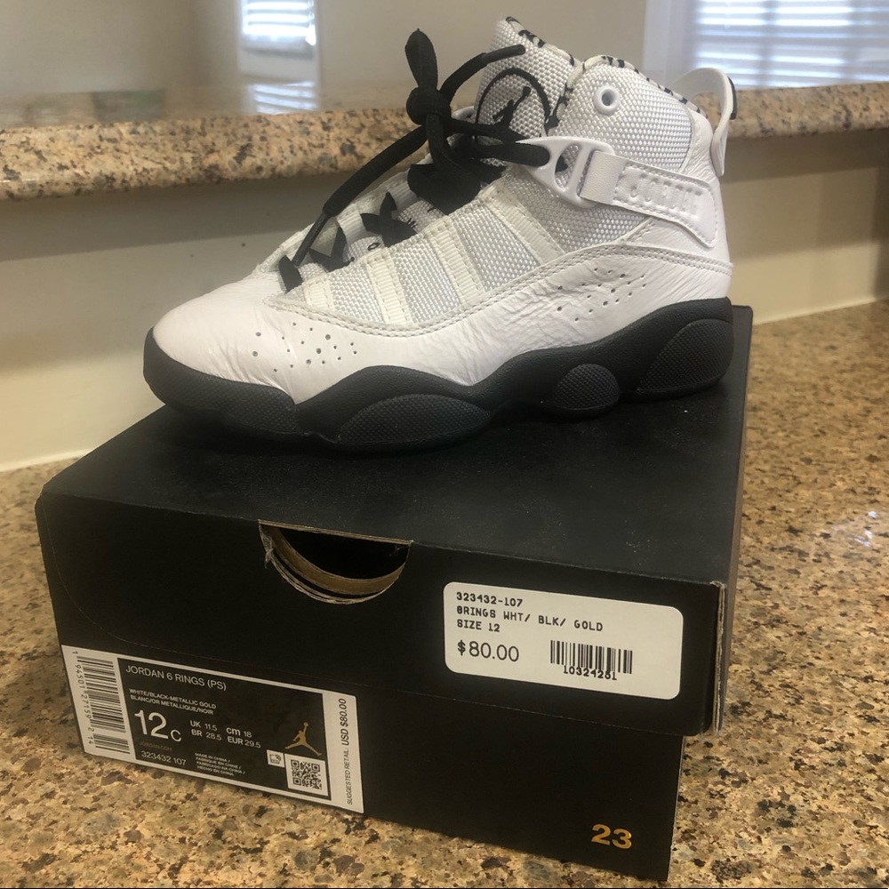 Jordan 6 Rings 12c